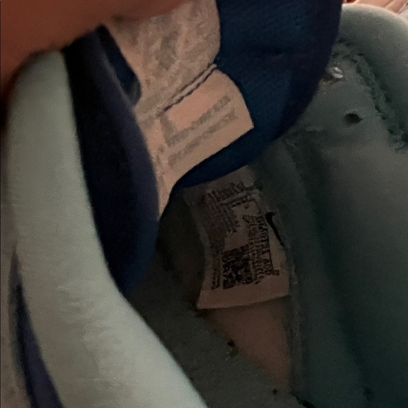 Dodgers Nike Dunk Low ARGON retro QS Sky Blue Sneakers 7.5 - Picture 6 of 7